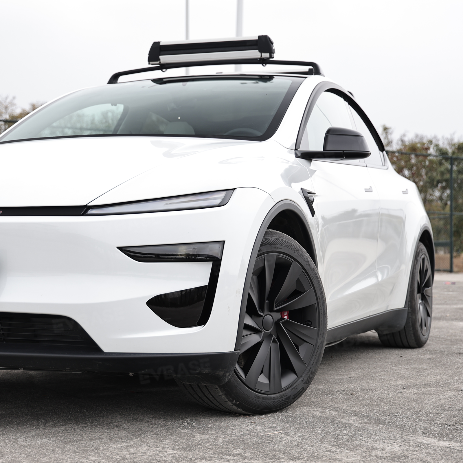 Model Y Juniper Wheel Covers for 19 Inch Tesla Wheel Spiral Style Aero Tesla Hub Caps 4PCS