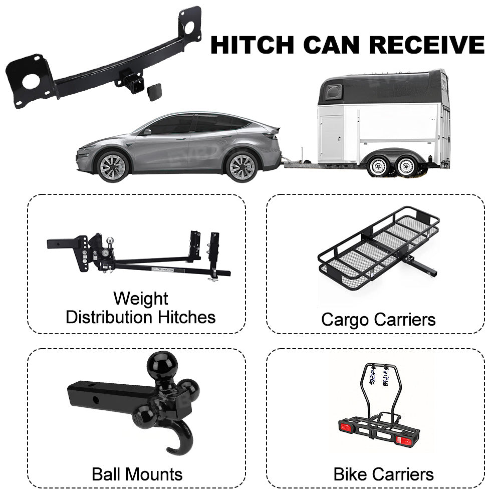 Model Y/ Y Juniper Trailer Hitch Multifunctional Tow Hitch Receiver