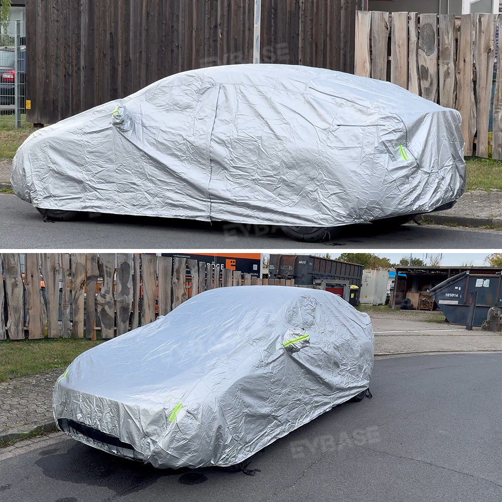 Model 3 X Y Full Car Cover Waterproof All Weather Protection Snow Proof Windproof Outdoor Car Covers for Tesla