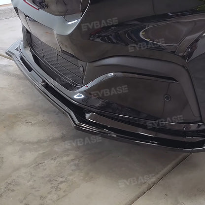 Ford Mustang Mach-E Front Bumper Lip ABS 3-Stage Diffuser Spoiler Splitter