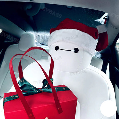 🎁 Red Christmas Hat Headrest for Tesla Model 3/Y/X/S Seats Festive Pair Included (100% off)