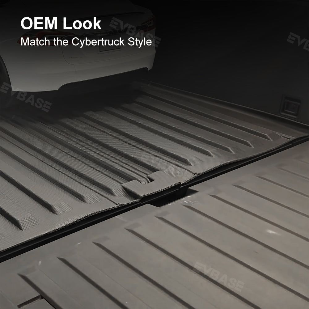 Cybertruck Truck Bed Liner Mat Foldable Pickup All Weather Rugged Bed Cover Cargo Floor Mat for Tesla