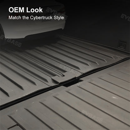 Cybertruck Truck Bed Liner Mat Foldable Pickup All Weather Rugged Bed Cover Cargo Floor Mat for Tesla