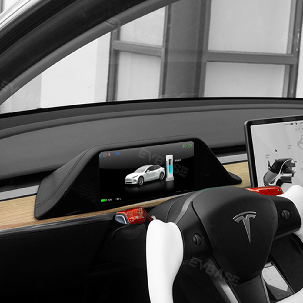 Model 3/Y 8.9 Inch Dashboard Screen Inspired By Model X Head Up Display Instrument Cluster for Tesla