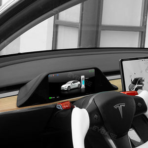 EVBASE Tesla Model 3/Y 8.9 Inch Dashboard Screen Inspired By Model X Head Up Display Instrument Cluster