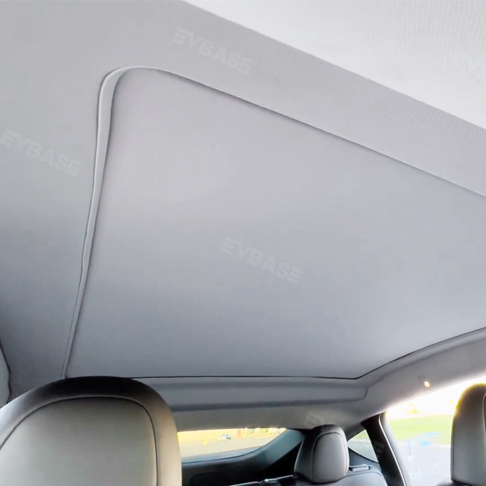 EVBASE Tesla Model Y Automatic Electric Sunshade Glass Roof Powered Su evbase-tesla-model-y-automatic-electric-sunshade-glass-roof-powered-su