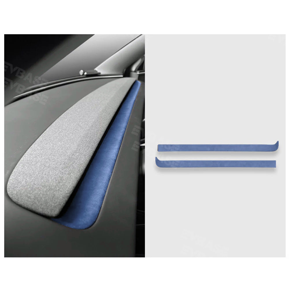 Model 3 Highland Alcantara Dashboard Air Outlet Cover Sticker Panel Trim Strip for Tesla