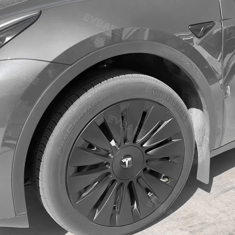 Model Y Gemini Wheels Caps 4PCS Sleek Matte 19-Inch Induction Wheel Covers for Tesla