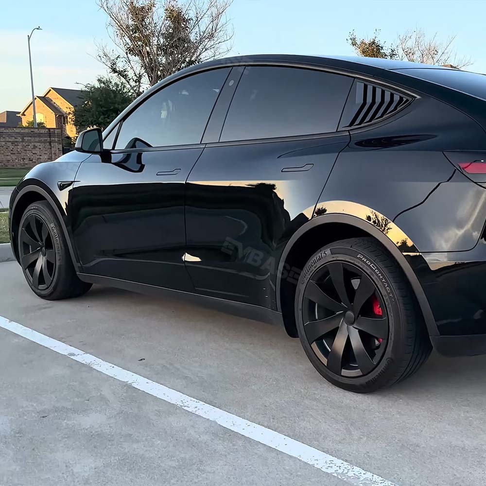 50%OFF -Model Y Wheel 19-Inch Hub Cap ABS Replacement Wheel Cover Set of 4 Matte Tesla Accessories