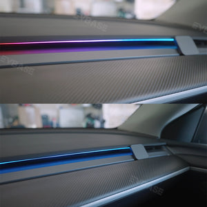 EVBASE Model 3 Y Dashboard Streamer Ambient Light