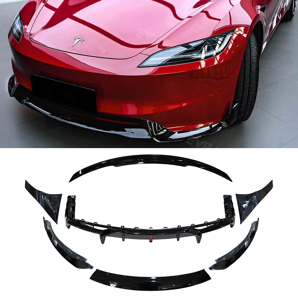 Model 3 Highland Body Kit ABS Bumper Lip Diffuser Splitter Corners Front Bumper Rear Spoiler Wing for Tesla