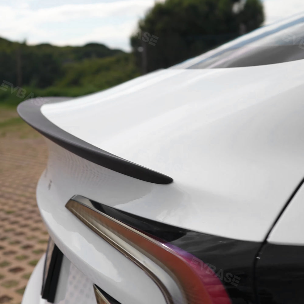 54-Inch Carbon Fiber Look Rear Roof Lip Spoiler – DIY Universal Trunk Wing Trim
