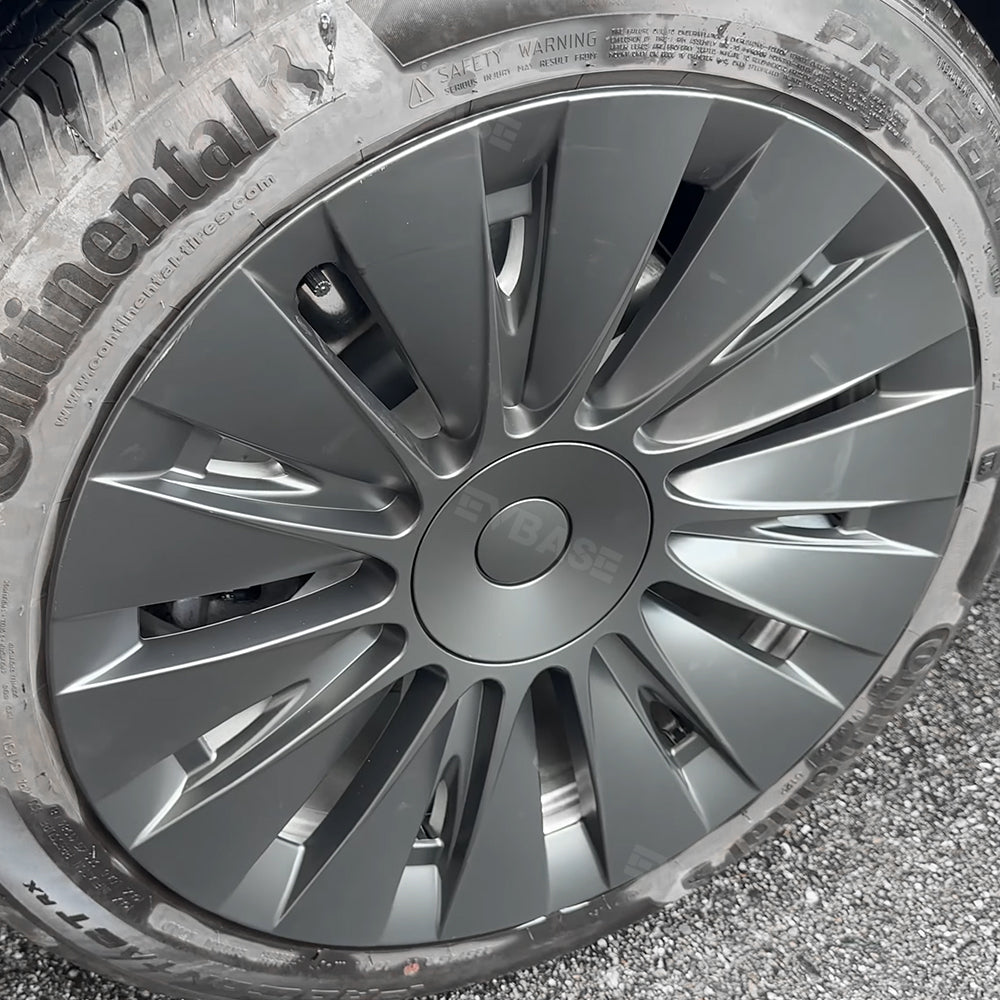 Model Y Gemini Wheels Caps 4PCS Sleek Matte 19-Inch Induction Wheel Covers for Tesla