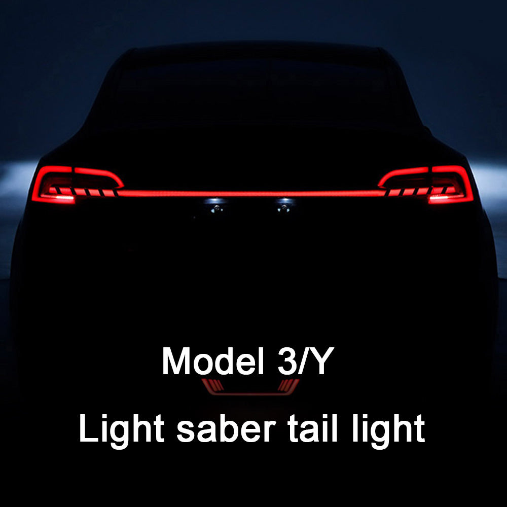EVBASE Model 3 Y Full-Width Tail Light Cyber Taillight - EVBASE-Premium  EV&Tesla Accessories