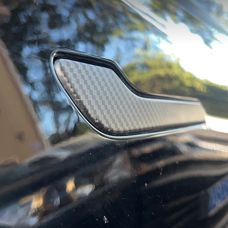 EVBASE Copri maniglia Tesla in fibra di carbonio per modello 3 Y