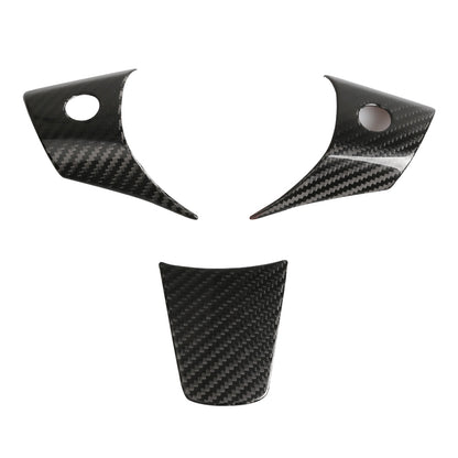 EVBASE Carbon Fiber Steering Wheel Middle frame Cover For Tesla Model 3 Y
