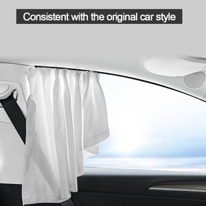 Tesla Model 3 Y Side Window Sunshade Rear Windshield Sun Shades 4pcs