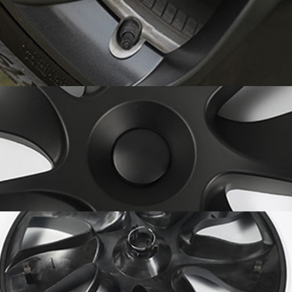 EVBASE Tesla Model Y Hubcap 19-inch Induction Wheel Covers Matte 4PCS -  EVBASE-Premium EV&Tesla Accessories