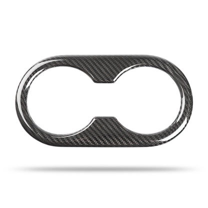 Model 3 Y Real Carbon Fiber Center Console Cup Holder Cover for Tesla