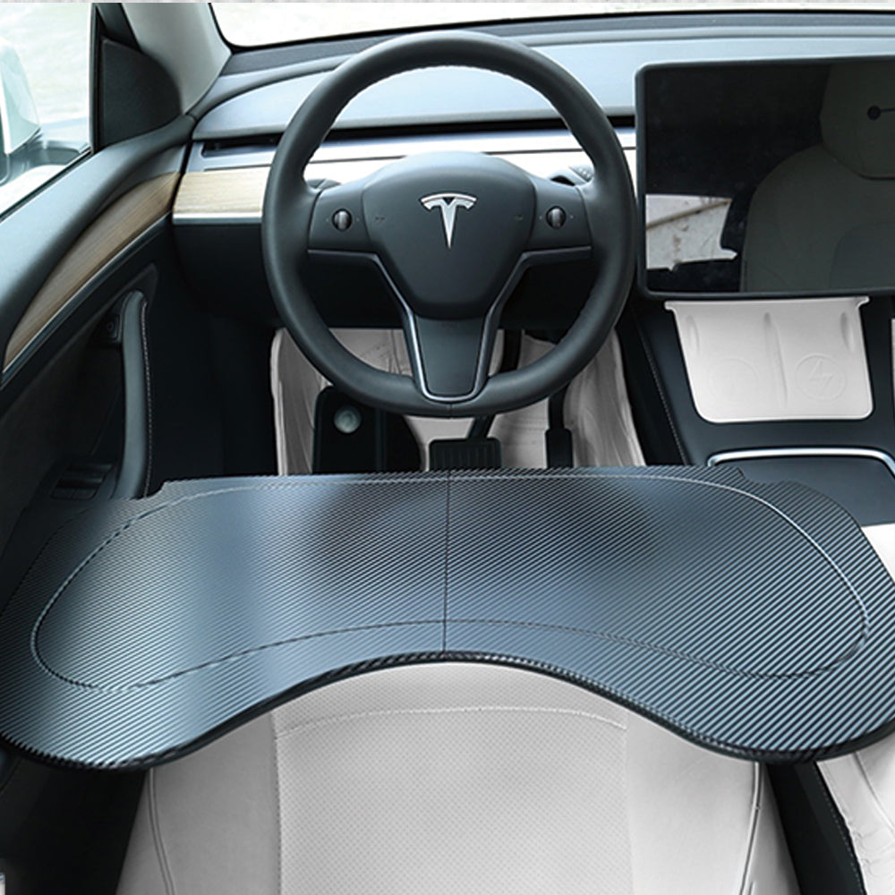 Model 3 Model Y Folddable Table Tray Wood Grain Small Table for Tesla