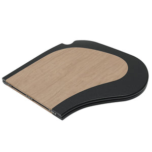 EVBASE 特斯拉 3 型 Y 型可摺疊桌托盤木紋小桌
