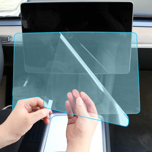 EVBASE Tesla Protector de pantalla para el modelo 3 y Protector de pantalla Tesla de vidrio templado