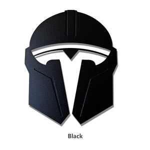 Tesla Logo Mandalorian logo Tesla With Superhero Graphics