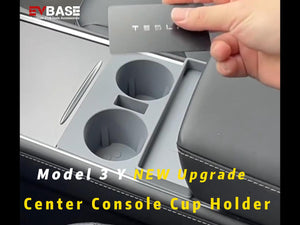 New Upgrade Model 3 Y Center Console Cup Holder 2021-2023