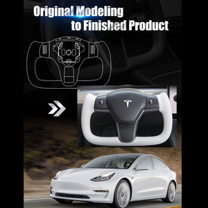 Sostituzione del volante EVBASE Tesla Model 3 Y Yoke