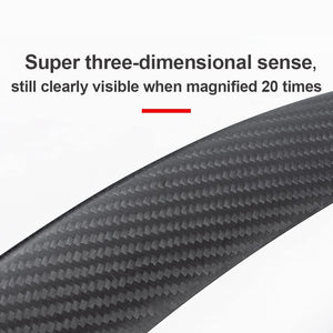 Karbonfaser Tesla Spoiler Modell Y 3 Spoilerflügel aus echtem Karbonfaser