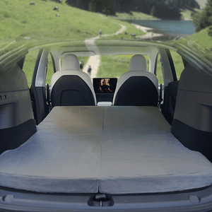 EVBASE Tesla Model 3 Y X S Camping Mattress Tesla Bed With Memory Foam Free Pump Tesla Accessories