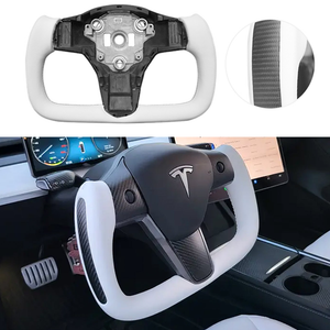 EVBASE Tesla Model 3 Y Yoke Steering Wheel Replacement