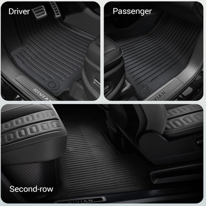 Model S Floor Mats 2021-2023 All Weather Floor Mat Model S Accessories for Tesla