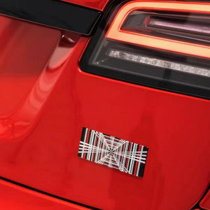 Tesla PLAID Sports Car logo Cover for Model 3 Y X S