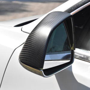 EVBASE Real Carbon Fiber Tesla Cubierta del espejo retrovisor para el modelo 3 Y