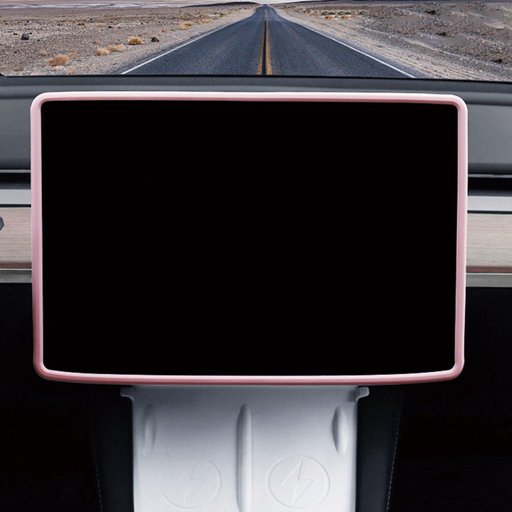 Tesla Model 3 Y Silicone Screen Edge Protect Frame