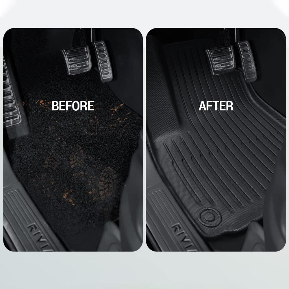 Model S Floor Mats 2021-2023 All Weather Floor Mat Model S Accessories for Tesla