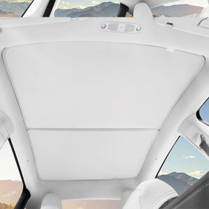 EVBASE 特斯拉 3 型 Y 車頂遮陽板 2023 新升級玻璃車頂屋頂遮陽板