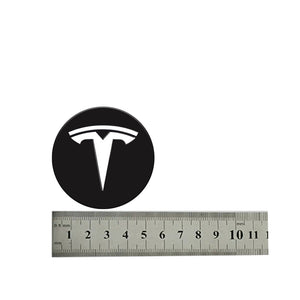 Tesla Logo Model 3 Y Wheel Hub Caps Center Cover Logo 4PCS