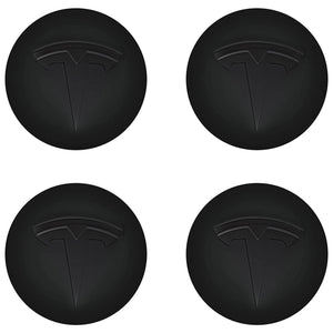 Tesla Logo Model 3 Y Wheel Hub Caps Center Cover Logo 4PCS