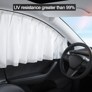 Tesla Model 3 Y Side Window Sunshade Rear Windshield Sun Shades 4pcs