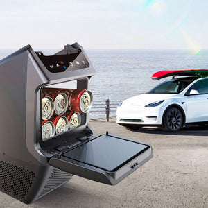 Tesla Portable Model Y Refrigerator Tesla Compressor Freezer Cooler for Tesla camping