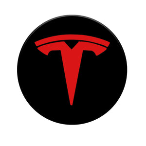 Tesla Logo Modell 3 Y Radnabenkappen Center Cover Logo 4 Stück